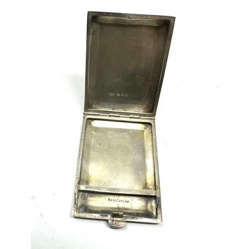 26 - Antique silver match case weight 38g