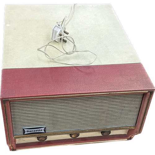 207 - Vintage Dansette radio - untested