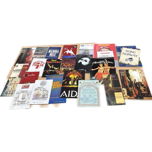 79 - Selection of theatre programmes to include ' Joseph', ' Chicago' etc