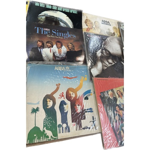 205 - Large selection of assorted records includes ' The Golden Hits' etc