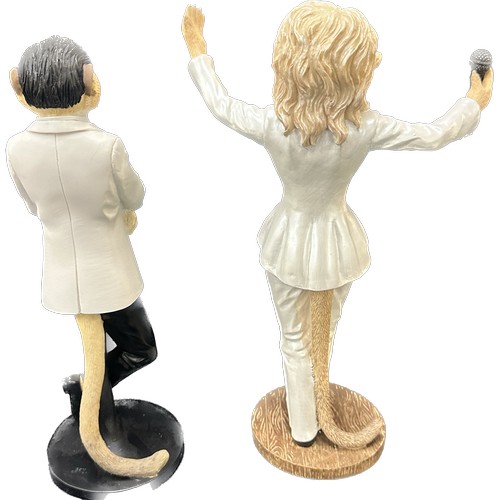 398 - Two Country Artist meerkats figures to include ' Dolly CA04484' and ' Connery CA04250' tallest measu... 