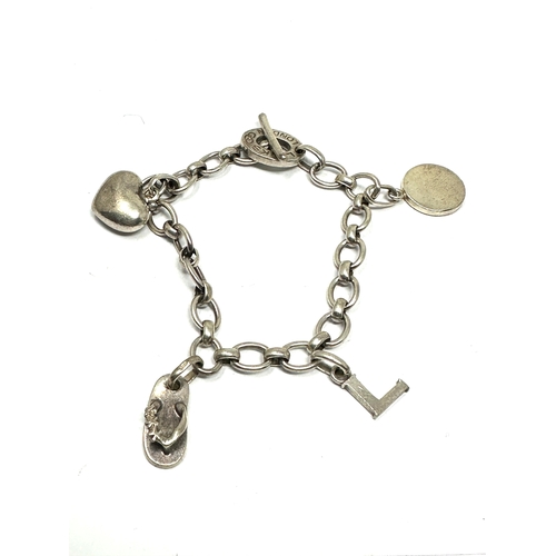 304 - silver links of london charm bracelet