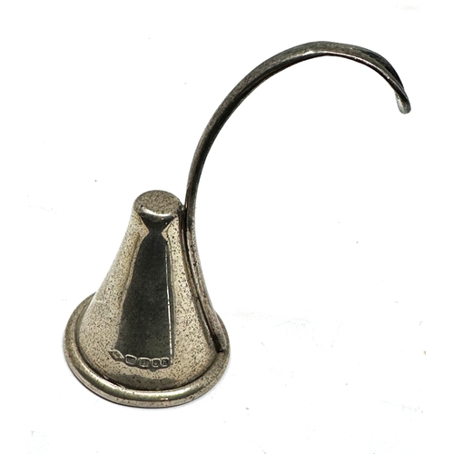 52 - Vintage Curved Silver Candle Snuffer