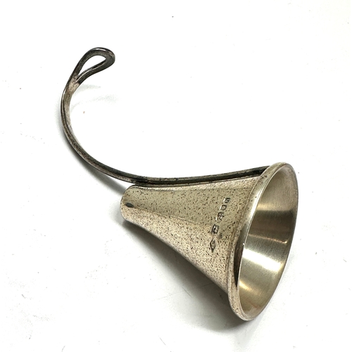 52 - Vintage Curved Silver Candle Snuffer