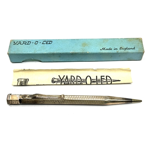 55 - Vintage boxed Yard o Led silver pencil