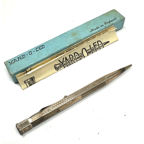 55 - Vintage boxed Yard o Led silver pencil