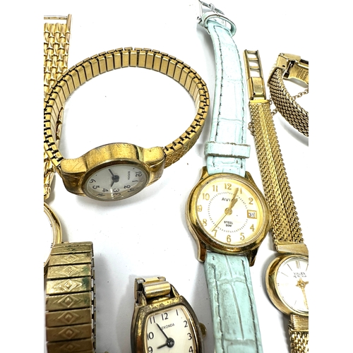 338 - selection of vintage ladies wristwatches inc gucci  warwick avia seconda etc