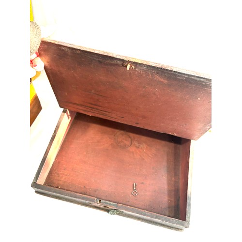 312 - Selection of three vintage boxed includes Sewing box etc