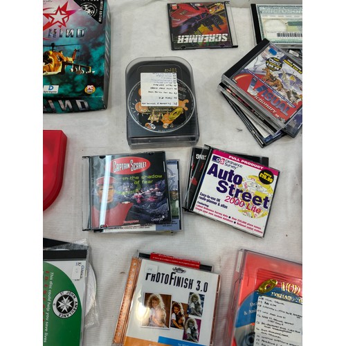 217 - Large selection of Vintage and later PC Games etc