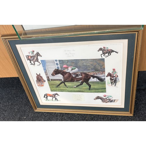 213 - 3 framed signed limited edition prints by Peter Deighan, Carsons Best, signed limited edition print ... 