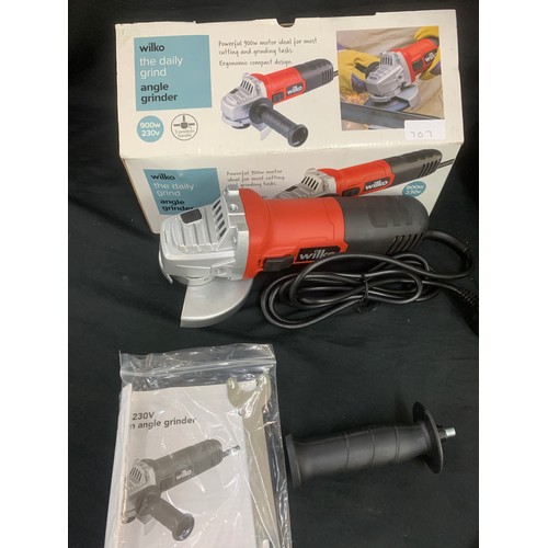 292 - Angle grinder, hi koki disc grinder and a Hammer drill, untested