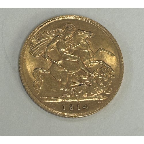 500 - 1914 Half sovereign