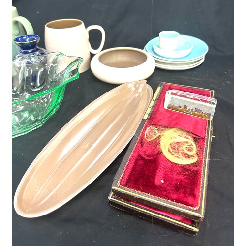 258 - Large selection of pottery includes Poole etc