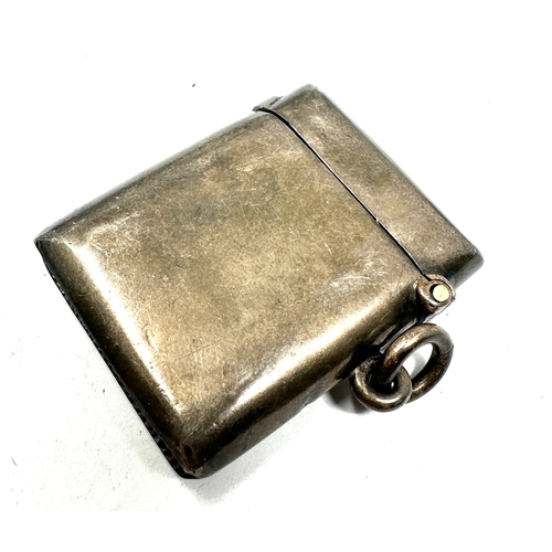 10 - Antique silver vesta case