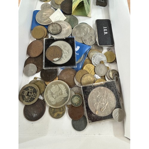 472 - Large selection of vintage and later coins includes Pre 1947 etc