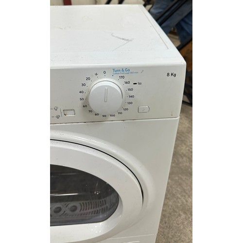 339 - Indesit 8kg dryer - untested