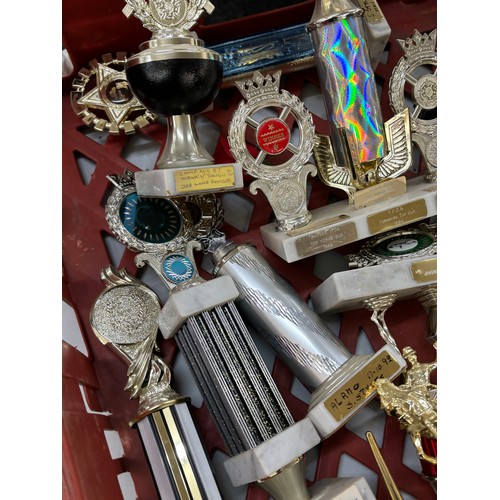 263 - Large selection of assorted Jockey/ cow boy trophies approximately 20 +