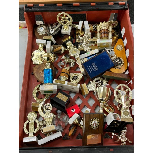 186 - Large selection of assorted Jockey/ cowboy  Trophies approximately 20 +