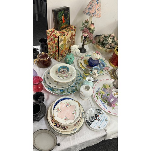 224 - Large selection of miscellaneous to include Royal Doulton, Coalport, Aynsley etc