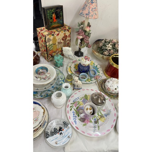 224 - Large selection of miscellaneous to include Royal Doulton, Coalport, Aynsley etc