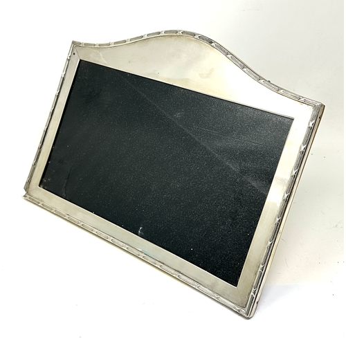 53 - Large continental silver picture frame measures approx 31cm by 24cm