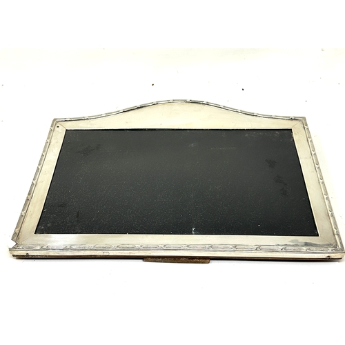 53 - Large continental silver picture frame measures approx 31cm by 24cm