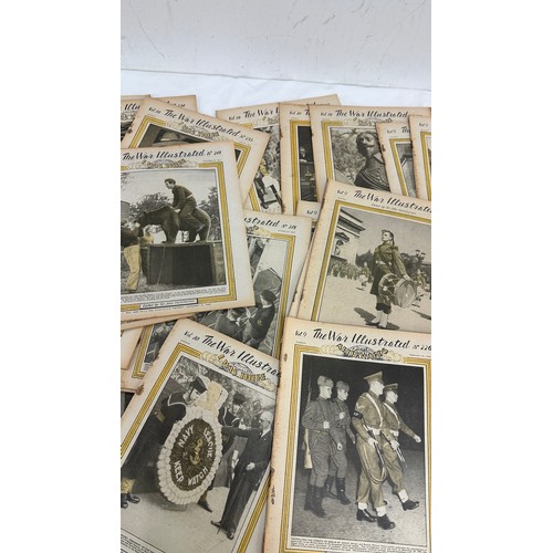 234 - Selection of vintage ' The War Illustrated' magazines