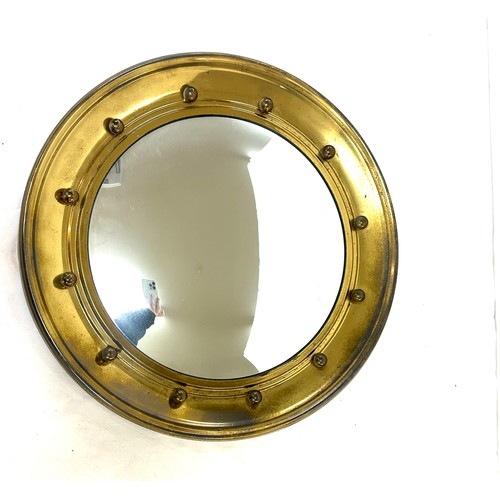 300 - Vintage circular convex mirror diameter approximately 16 inches