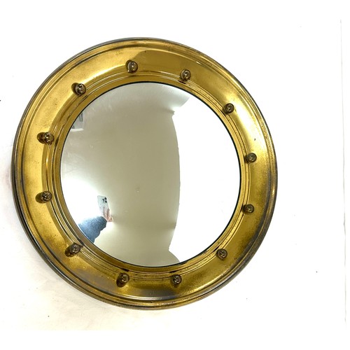 300 - Vintage circular convex mirror diameter approximately 16 inches