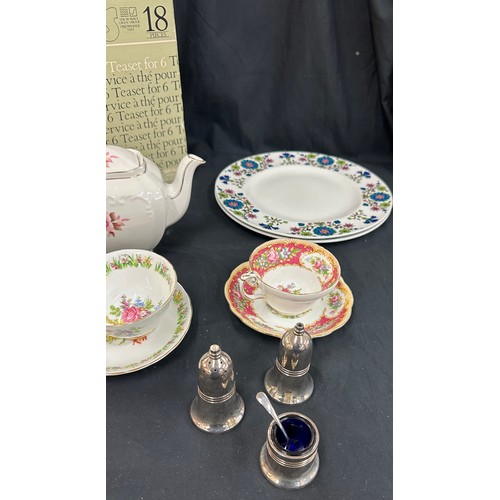 182 - Selection of porcelain miscellaneous to include a vintage Biltons original boxed tea set, cups and s... 