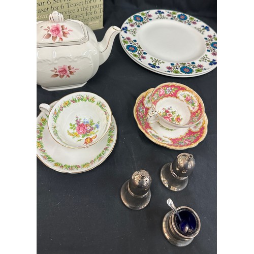 182 - Selection of porcelain miscellaneous to include a vintage Biltons original boxed tea set, cups and s... 