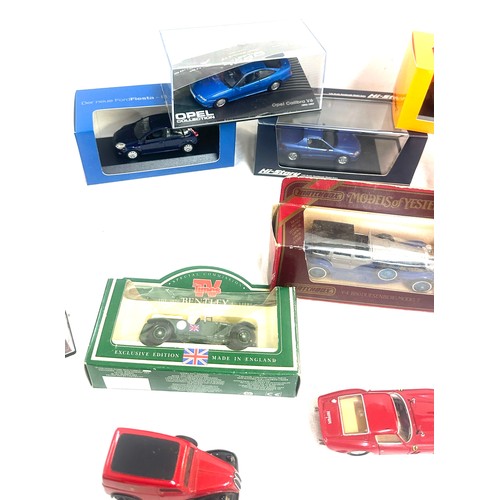 130 - Selection of boxed and unboxed diecast vehicles to include Oxford, Hi Story, Lledo, Brumm, Days gone... 