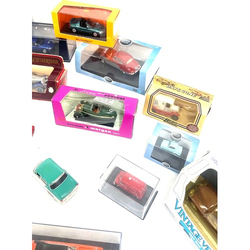 130 - Selection of boxed and unboxed diecast vehicles to include Oxford, Hi Story, Lledo, Brumm, Days gone... 