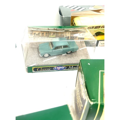 132 - Selection of Diecast Corgi boxed vehicles to include D23/1, D984 VW Caravanette, Ford Aodiac, Bedfor... 