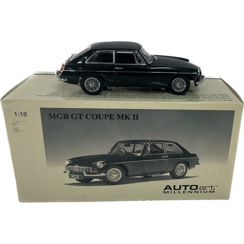 117 - Boxed diecast MGB GT Coupe MKII by Autoart millennium