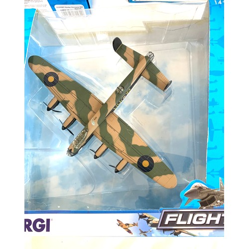 127 - Selection of Corgi part die cast models to include Corgi Hawker hurricane MKII, Corgi CC99302 Superm... 