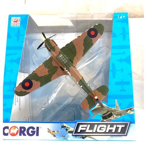 127 - Selection of Corgi part die cast models to include Corgi Hawker hurricane MKII, Corgi CC99302 Superm... 