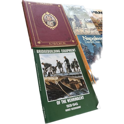 24 - Selection of assorted Militarian books to include ' Badges, Ranks Regimental and Corps Histories', '... 