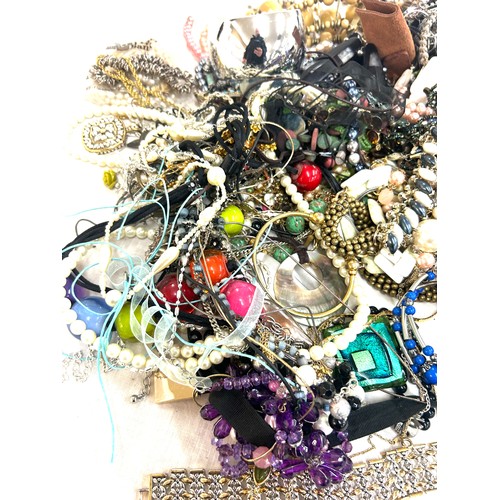 451 - Large selection of 5KG assorted costume jewellery