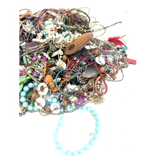 443 - Large selection of 5KG assorted costume jewellery