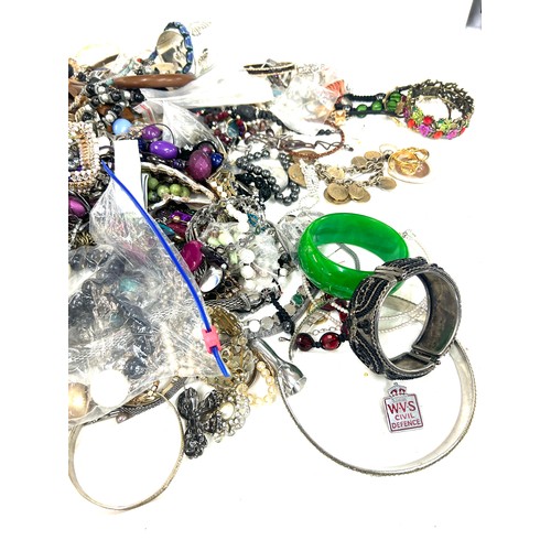 445 - Large selection of 5KG assorted costume jewellery