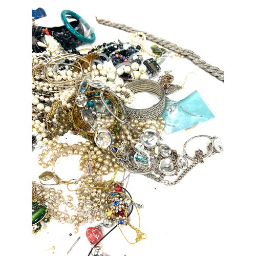 445 - Large selection of 5KG assorted costume jewellery