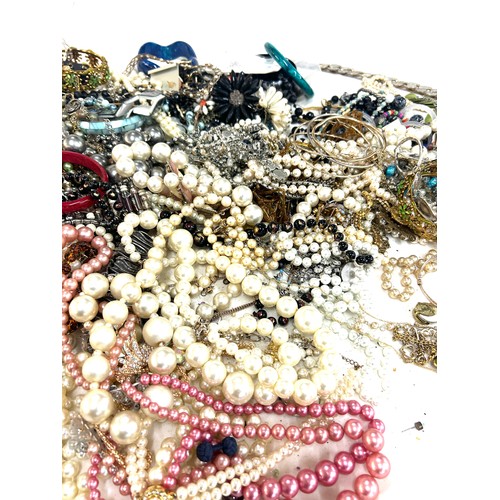 445 - Large selection of 5KG assorted costume jewellery