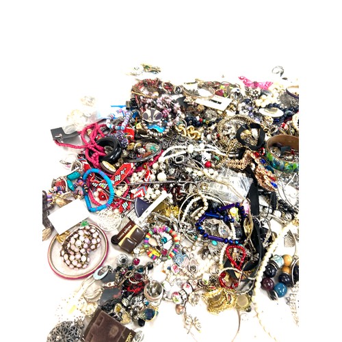 448 - Large selection of 5KG assorted costume jewellery