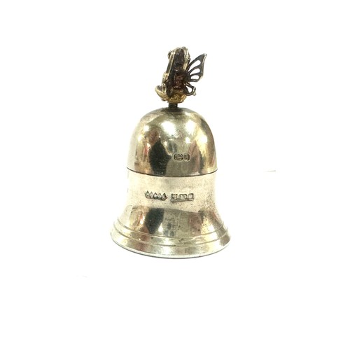 428 - Silver hallmarked childs first tooth box