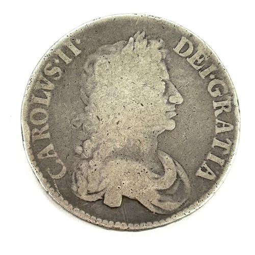 542 - Charles II silver crown 1671