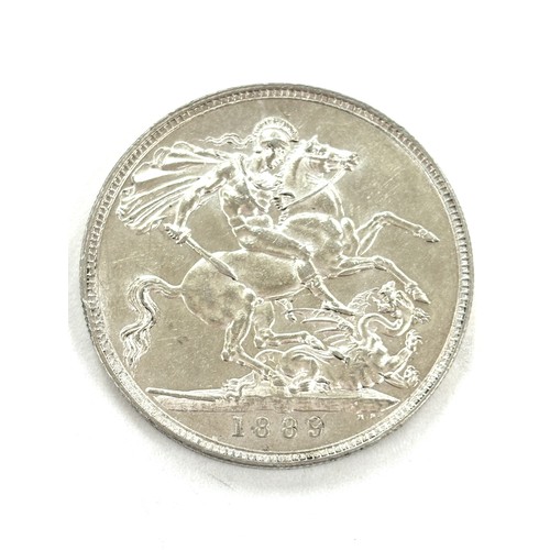 536 - 1889 Victorian silver crown