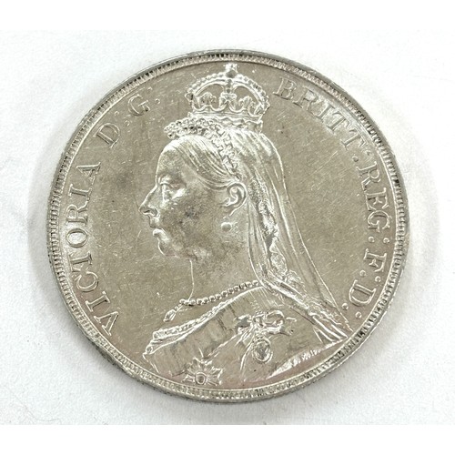 536 - 1889 Victorian silver crown