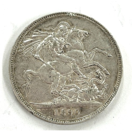 534 - 1890 Victorian silver crown