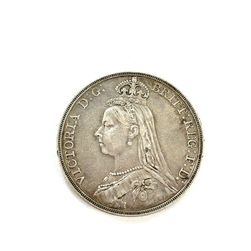 532 - 1891 Victorian silver crown